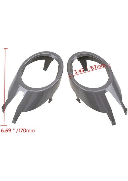 1paır Ön Tampon Sis Lambası Kapağı Sis Lambası Izgarası Audi A4 Avant 2005-2008 8E0807819 8E0807820 (Yurt Dışından) fiyatları