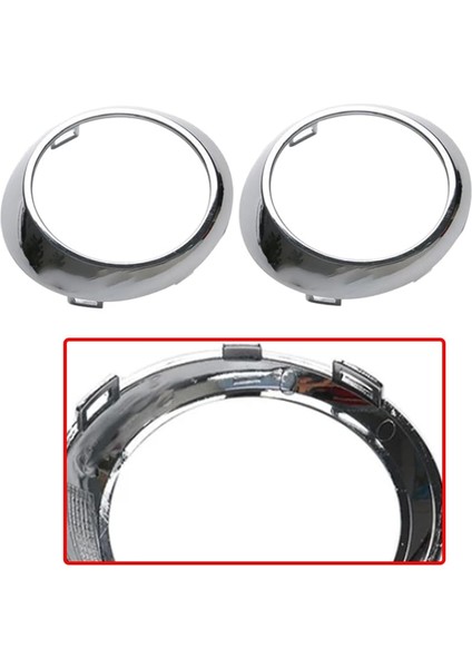 1 Çift Sis Lambası Çerçevesi Sis Lamba Kapağı Trim 2518850374 2518850474 Mercedes-Benz R-Sınıfı W251 R300 R350 R450 R500 (Yurt Dışından) indirimleri