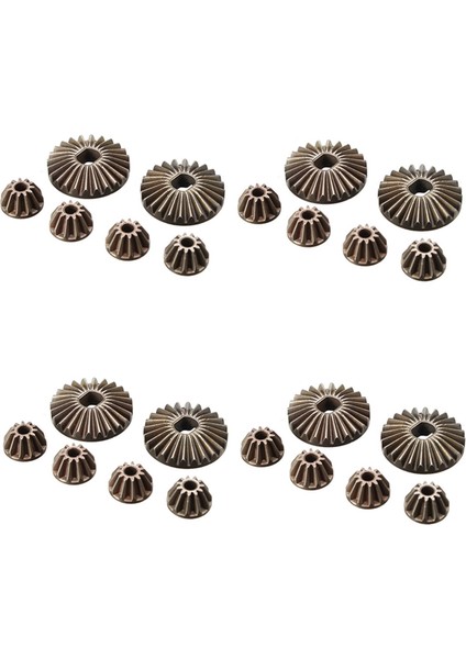 4 Set 24T Diferansiyel Dişli ve 11T Fark Dişli EA1039 Jlb Racing Cheetah Için 1/10 Fırçasız Rc Araç Parçaları Aksesuarları (Yurt Dışından)