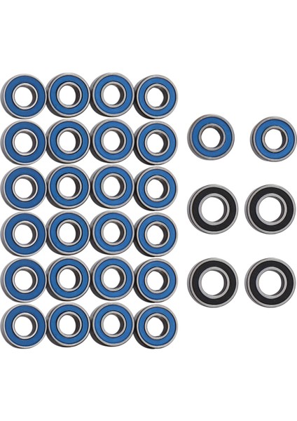 60PCS Tamiya Için Mühürlü Yatak Kiti 1/14 Kamyon Traktör Römork Yarı Grand Knight King Hauler Yükseltme Parçaları (Yurt Dışından) modelleri