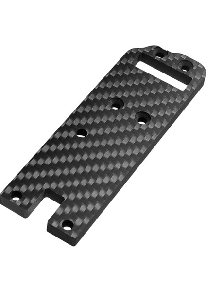 Karbon Fiber Arka Ikinci Kat Destek Plakası Tekno 1/10 4WD MT410 4x4 Rc Araba Yükseltme Parçaları (Yurt Dışından)