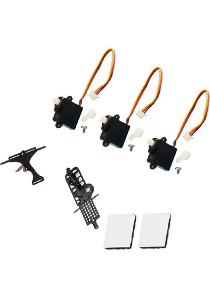 2 Set Xk K110 Yükseltme K110S Servo Ana Çerçevesi ve Servo Plakası Wltoys Xk K110 K110S Rc Helikopter Yükseltme Parçaları (Yurt Dışından) indirimleri