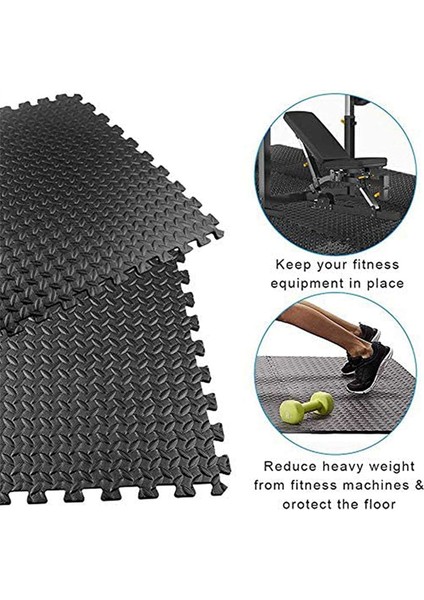 36 Paket Egzersiz Mat, Eva Köpük Gym Mat, Spor Salonu Ekipmanı Için Döşeme Paspasları, Egzersiz, Yoga, Kamp, Çocuklar, Oyun Odası (Yurt Dışından)