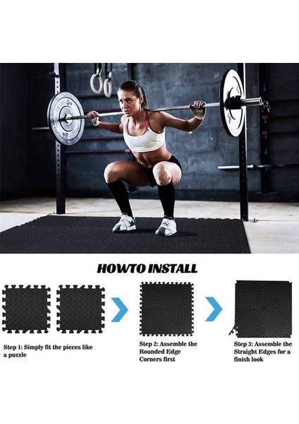 36 Paket Egzersiz Mat, Eva Köpük Gym Mat, Spor Salonu Ekipmanı Için Döşeme Paspasları, Egzersiz, Yoga, Kamp, Çocuklar, Oyun Odası (Yurt Dışından) indirimleri