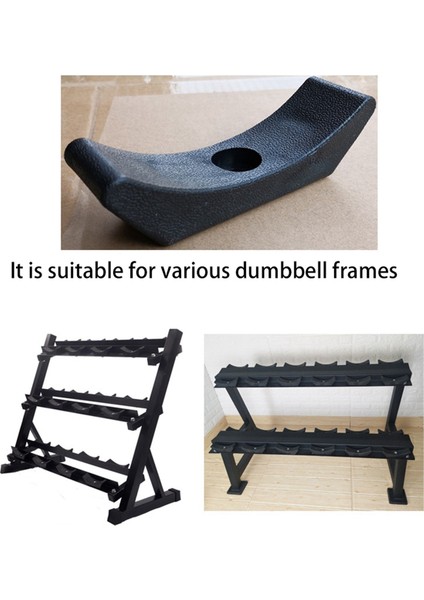 15 Pcs Dumbbell Raflar Dumbbell Tutucular Dumbbell Braketler Dumbbell Depolama Ağırlığı Standları (Yurt Dışından) modelleri