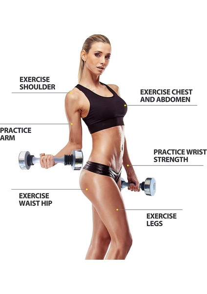 2x Single Dumbbell Sallanma Kilo Salıncak Dambell Erkek Kadınlar Egzersiz Fitness Egzersiz Ekipmanları, Beyaz (Yurt Dışından) indirimleri
