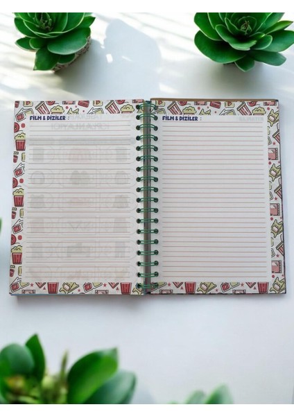 Badem Çiçeği Konuşan Ajanda /zamansız Planlayıcı / Sert Kapak Ajanda indirimleri