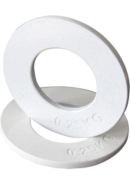 4x Fraksiyonel Ağırlıklar Fraksiyonel Ağırlıklar Mini Ağırlık Plakaları Kuvvet Antrenman Plakaları Doğru Disk Beyaz 0.25KG (Yurt Dışından) fırsatları
