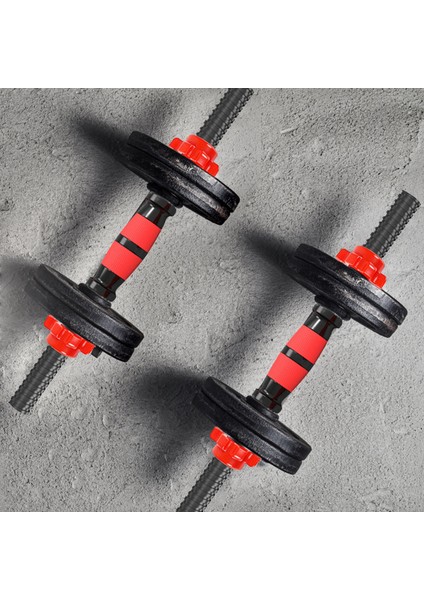 Ayarlanabilir Dambıl Ağırlık Seti Halter Kaldırma - 2 x 15.74 Inç Çubuk ve 1 x 15.74 Inç Bağlantı Çubukları Spor Salonu Için (Yurt Dışından) modelleri