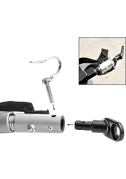 1 Set Bisiklet Römorku Hitch Evrensel Bisiklet Römorku Bebek/pet Hitch Bağlayıcı Konnektörü Bisiklet Arka Raf Aksesuarları (Yurt Dışından) fırsatları