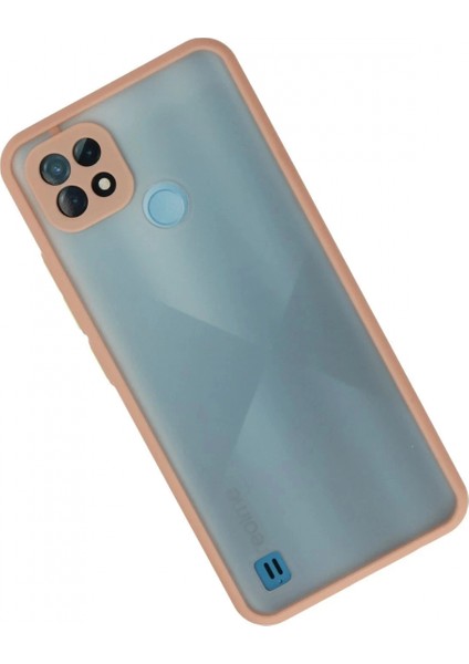 Realme C21 Kılıf Montreal Silikon Kapak - Pembe fiyatları