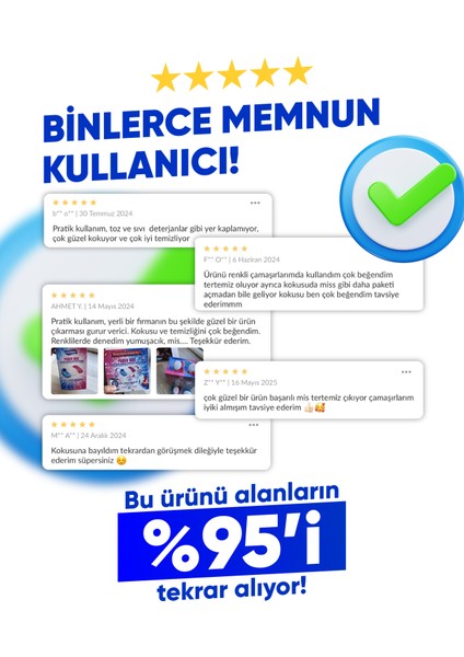 Ice Fresh 3'lü Çamaşır Makinesi Deterjanı Kapsül 3’ ü 1 Arada Jel Form 66 Yıkama Yerli Üretim Kalıntı Bırakmaz