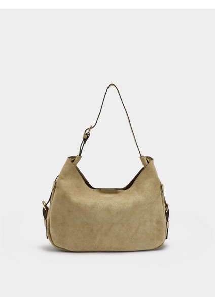 Yan Tokalı Omuz Çantası