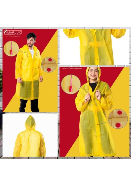 Eva Yağmurluk Unisex Yetişkin fırsatları