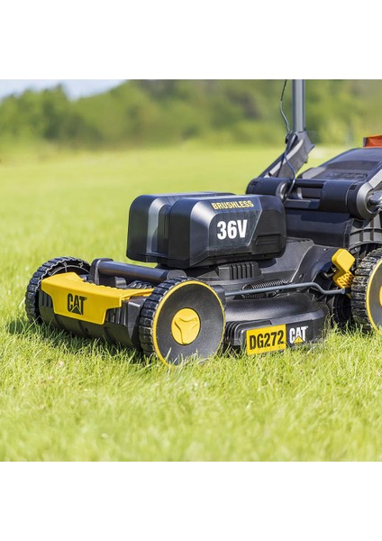 DG272 36VOLT 4.0AH. Li-Ion 41CM Profesyonel Kömürsüz Şarjlı Çim Biçme modelleri