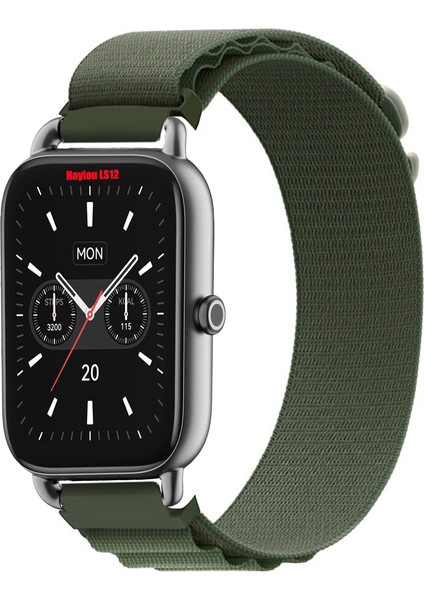 Haylou Blıng LS12 ile Uyumlu Kordon Alpine Loop Döngü Spor Kayış