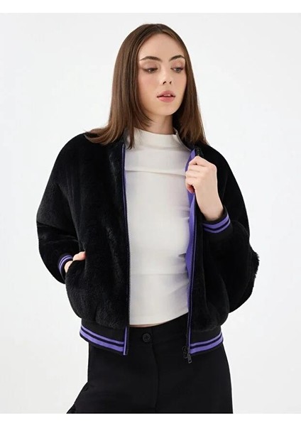 Kadın Pelüş Mont LF2040786 fırsatları