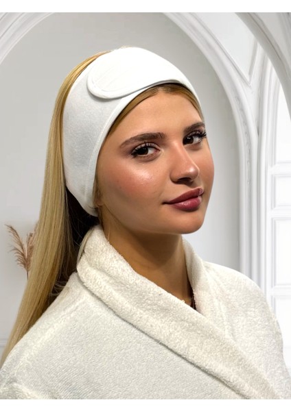 Saç Bandı,makyaj,sporcu,spa,hamam Bandı Unisex Cırtlı ve Biyeli modelleri
