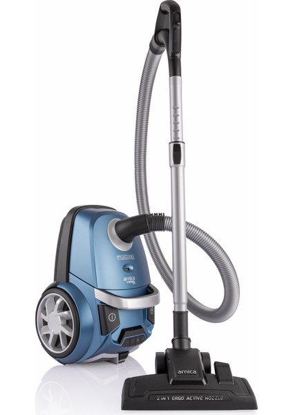 Vesta Plus ET14130 Yıkanabilir/kullan At 4,5lt Toz Torbalı Süpürge 750W Turbo Fırçalı-Hepa 13 Mavi + Toz Torbası Hediyeli indirimleri