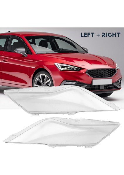 Seat Için Leon 2013-2018 Araba Far Kapağı Lens Far Kabuğu Pleksiglas Lamba Gölgesi Şeffaf Abajur (Yurt Dışından) indirimleri