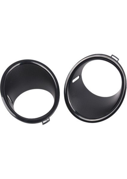 Araba Ön Sis Lambası Yan Yüzük Kapağı Sis Lambası Çerçeve Arabası Için Bmw Mini Cooper R56 R57 R58 Clubman R55 2007-2010 (Yurt Dışından) modelleri