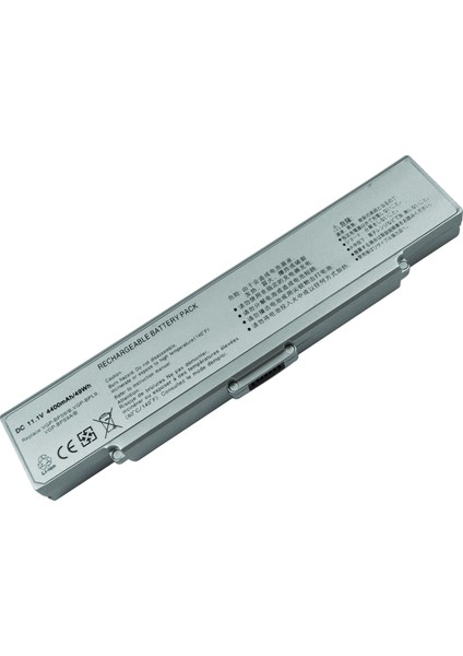 Sony Vaio Vgp-Bps9, VGP-BPS10 Notebook Bataryası - Silver