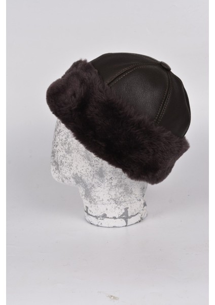 Hakiki Deri Kürklü Kalpak Bere Şapka Kışlık Unisex fiyatları