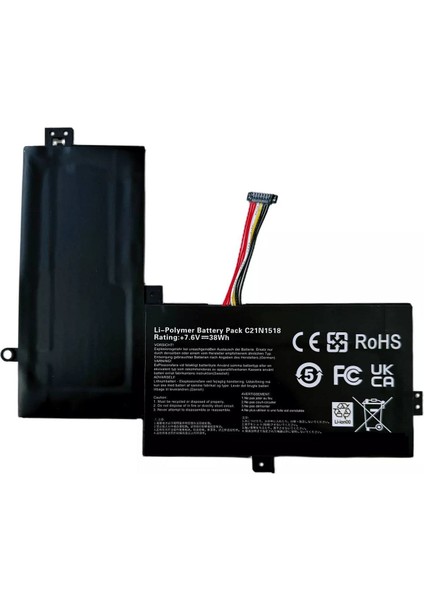 Asus TP501U, C21N1518 Notebook Bataryası
