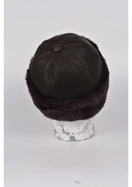 Hakiki Deri Kürklü Kalpak Bere Şapka Kışlık Unisex modelleri