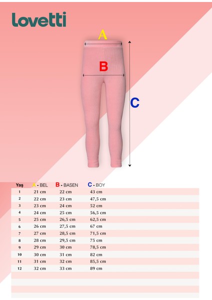 Kiremit Kız Çocuk Fitilli Kadife Tayt indirimleri