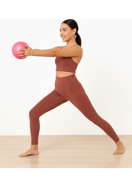 25 cm Dura-Strong Mini Pilates Topu Denge Egzersiz Topu Pembe fiyatları