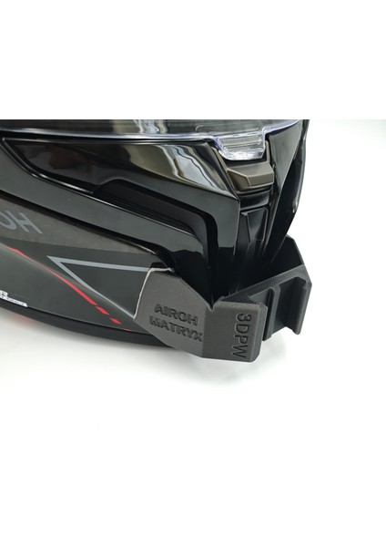 Airoh Matryx Kask uyumlu chinmount aksiyon kamera çene bağlantı aparatı seti modelleri