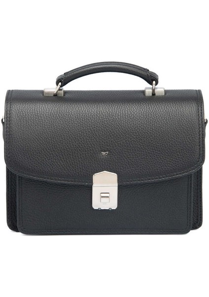 Siyah Hakiki Deri Erkek Portföy Çantası - S1PC00022133-A41 indirimleri