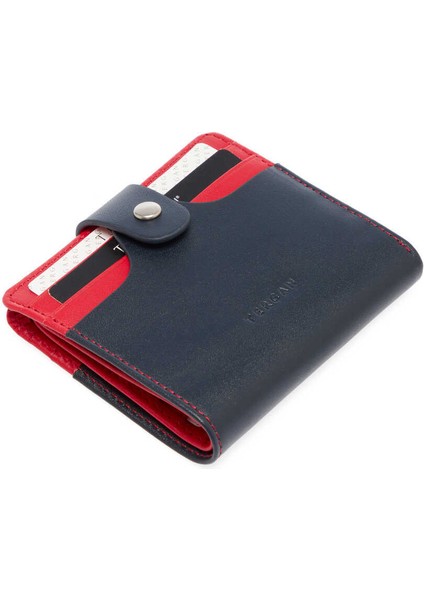 Lacivert Hakiki Deri Erkek Cüzdan - S1CE00001652-U8D fırsatları