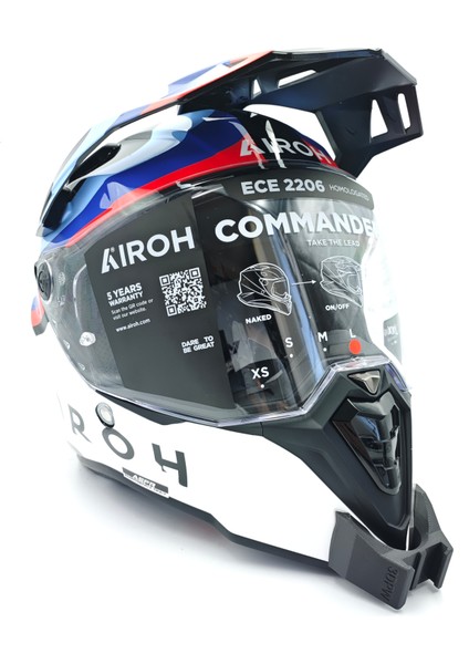 Airoh Commander 1 / 2 Kask Uyumlu Chinmount Aksiyon Kamera Çene Bağlantı Aparatı Seti