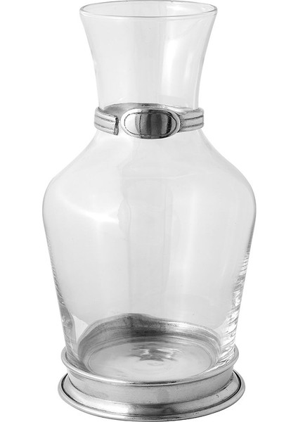 Kalay Dekorlu Cam Karaf