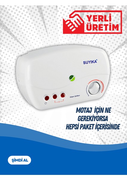 || Mutfak Üstü Elektrikli Şofben 7500W 2011 Avrupa Altın Kalite Ödüllü modelleri