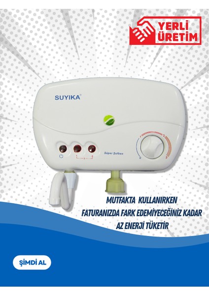 || Mutfak Üstü Elektrikli Şofben 7500W 2011 Avrupa Altın Kalite Ödüllü fırsatları