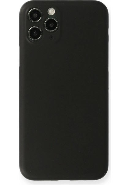 iPhone 11 Pro Max Kılıf Pp Ultra Ince Kapak - Siyah