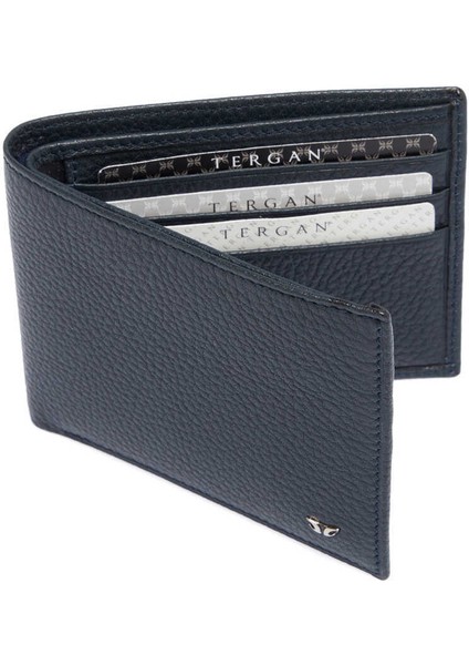 Lacivert Hakiki Deri Erkek Cüzdan - S1CE00001647-A38