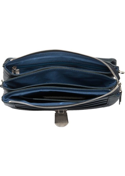 Lacivert Hakiki Deri Erkek Portföy Çantası - S1PC00021230-X86 fırsatları