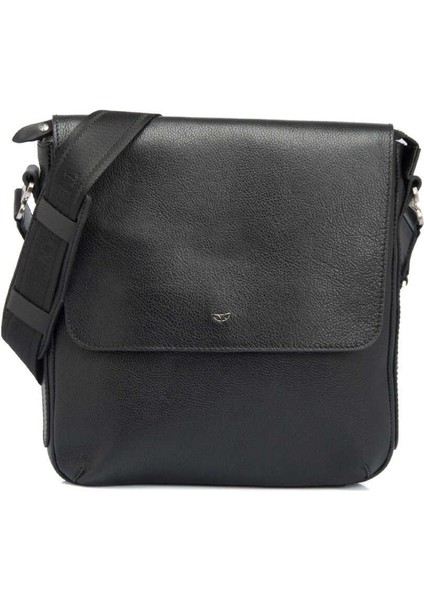 Siyah Hakiki Deri Erkek Çapraz Askılı Çanta - S1AC00021326-C3J indirimleri