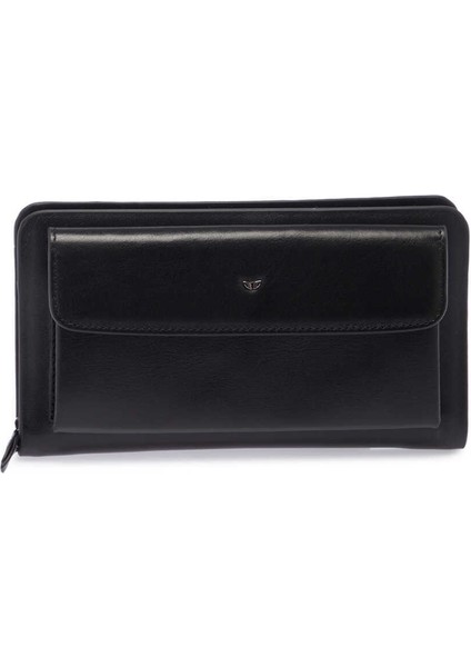 Siyah Hakiki Deri Erkek Portföy Çantası - S1PC00021242-B06 indirimleri