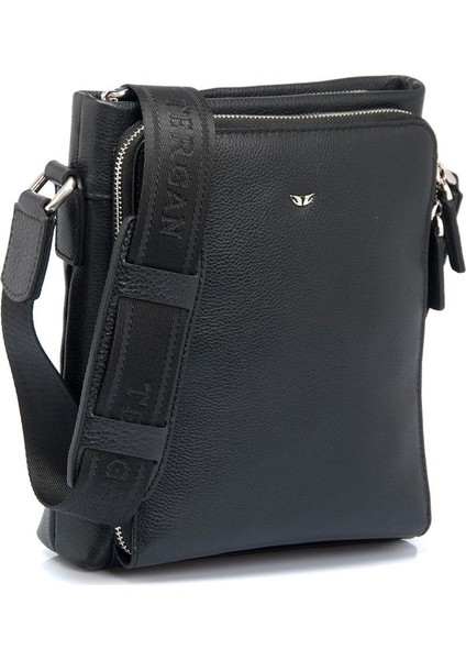 Siyah Hakiki Deri Erkek Çapraz Askılı Çanta - S1AC00021403-A6F modelleri
