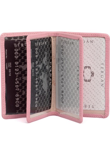 Pembe Hakiki Deri Unisex Kredi Kartlık - S1KK00001601-M4M fiyatları