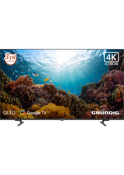 75 GJQ 9250 75" 190 Ekran Uydu Alıcılı 4K Ultra HD Google Smart QLED TV