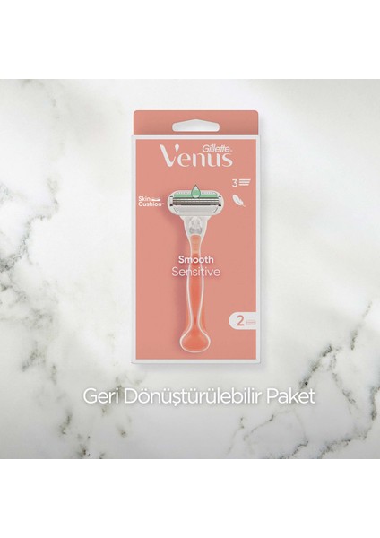 Smooth Sensitive Tıraş Makinesi - 2 Bıçak modelleri