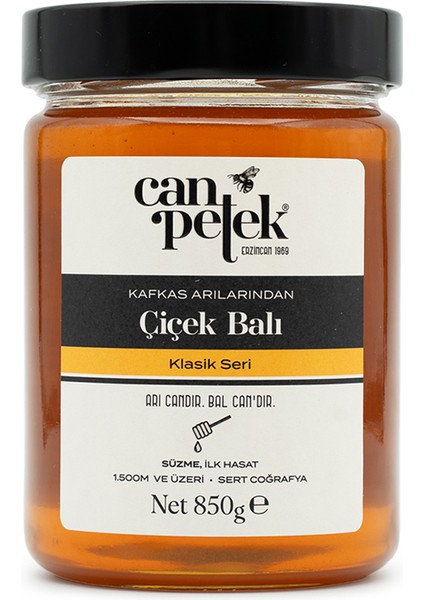 Süzme Çiçek Balı Kavanoz 850G