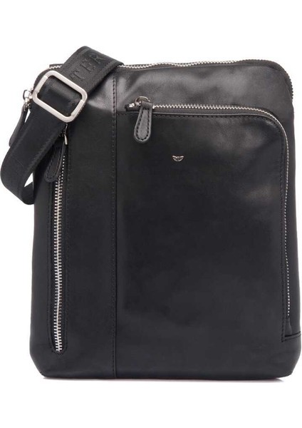 Siyah Hakiki Deri Erkek Çapraz Askılı Çanta - S1AC00021274-C59 indirimleri