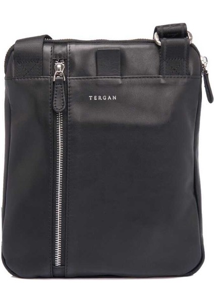 Siyah Hakiki Deri Erkek Çapraz Askılı Çanta - S1AC00021274-C59